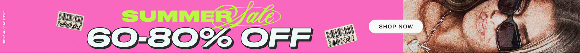 summer sale 60-80% off