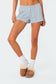 Striped Low Rise Shorts