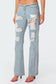 Bindi Low-Rise Ripped Jeans
