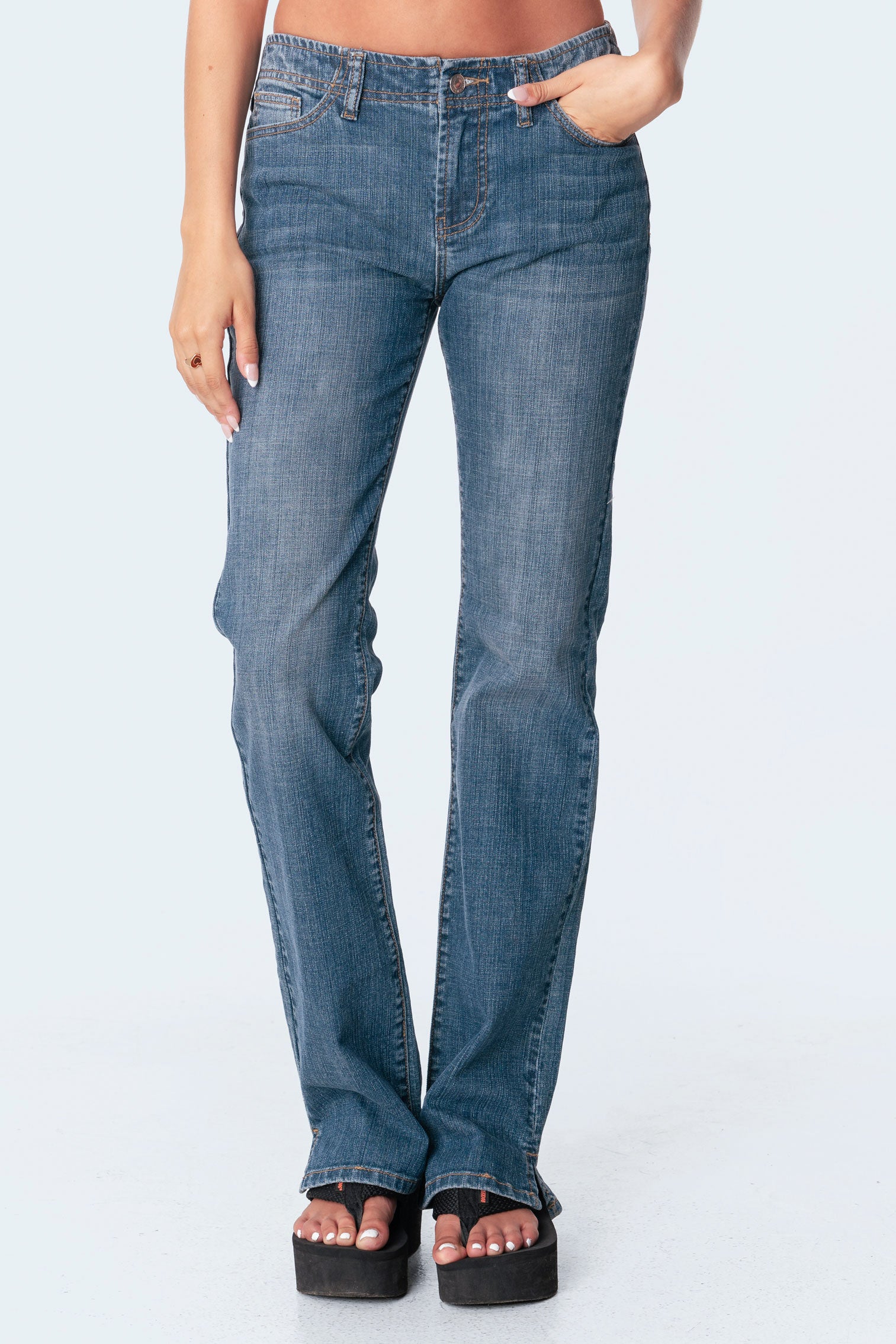Aubrey Low-Rise Jeans