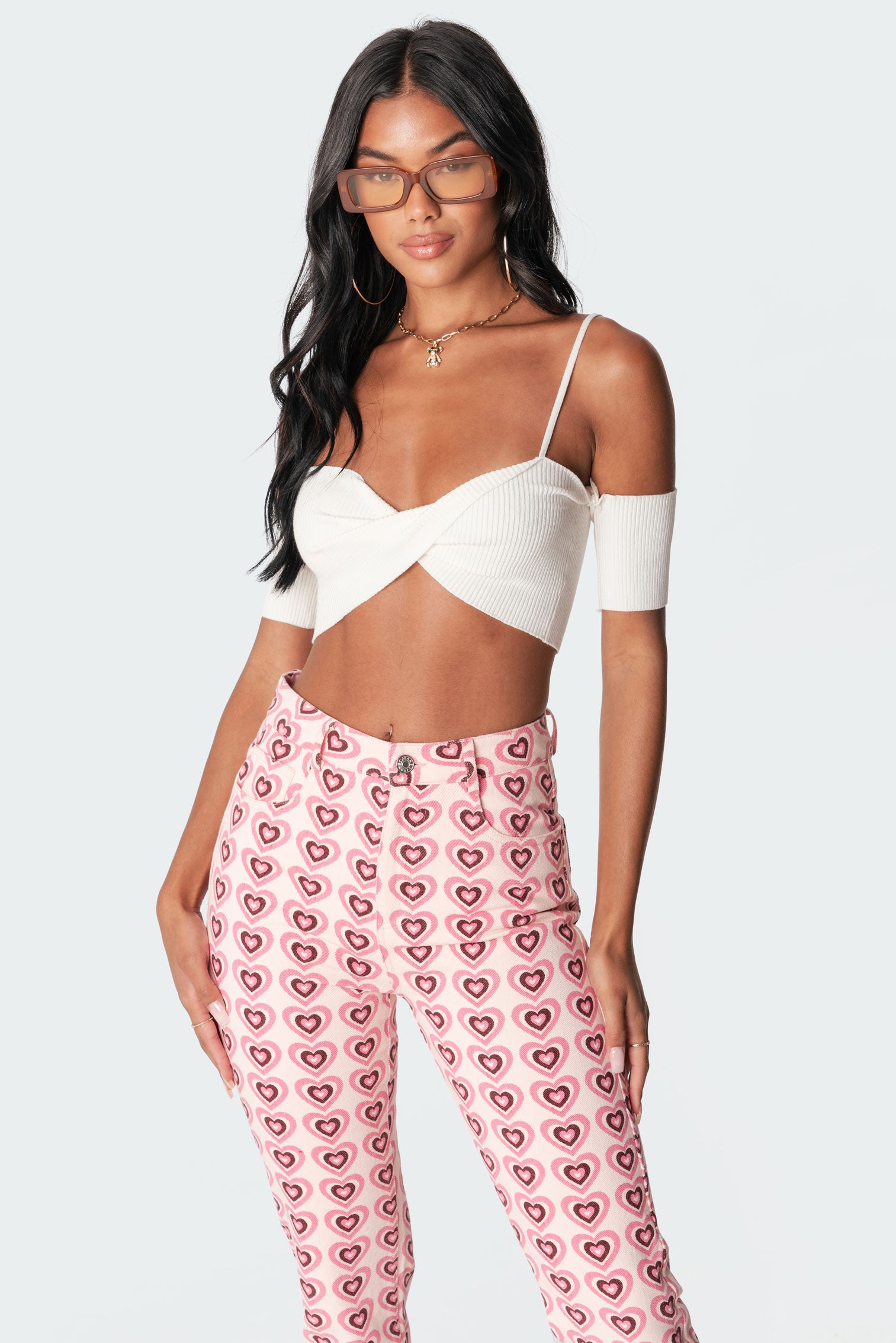 Ria Knitted Crop Top