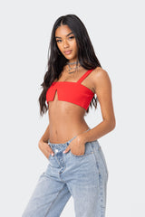 Valeria V Crop Top