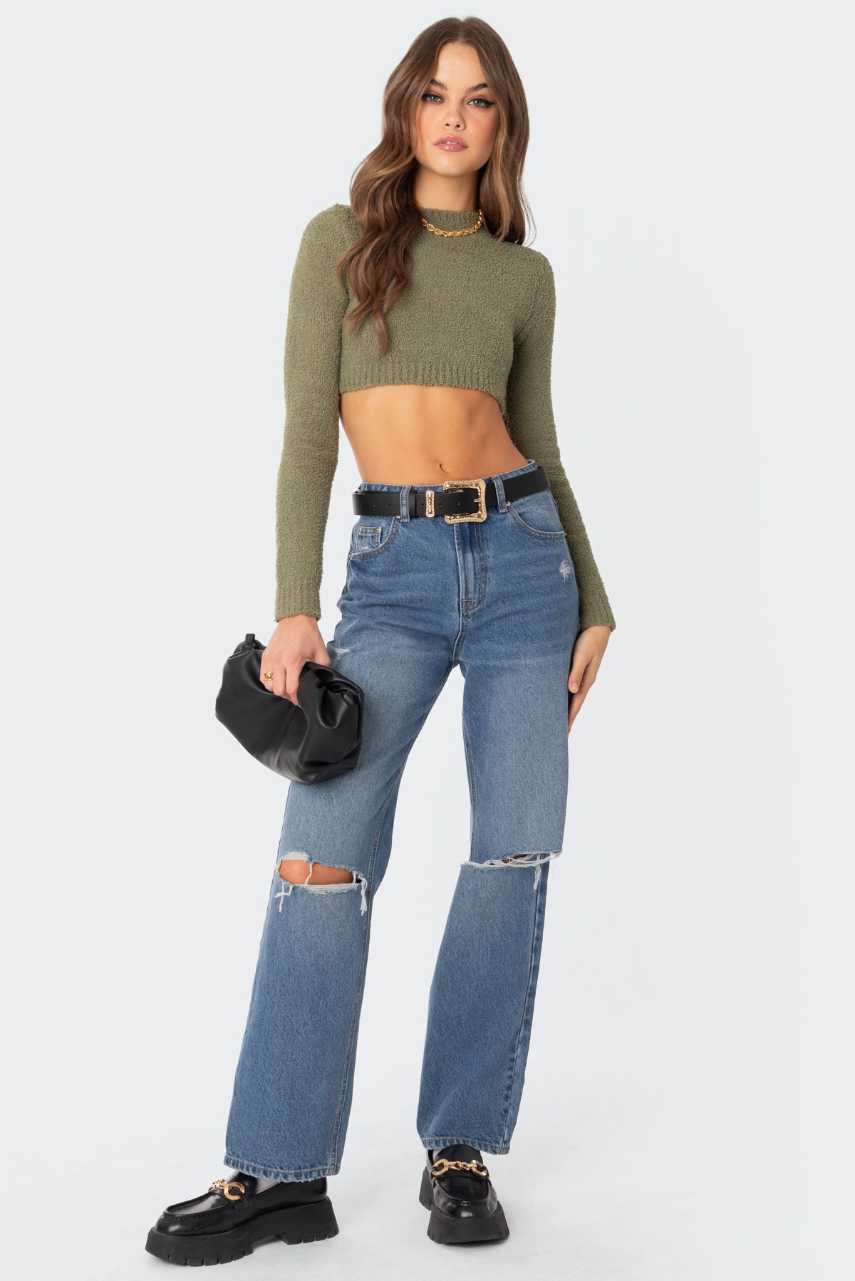 Blaire Super Soft Cropped Sweater