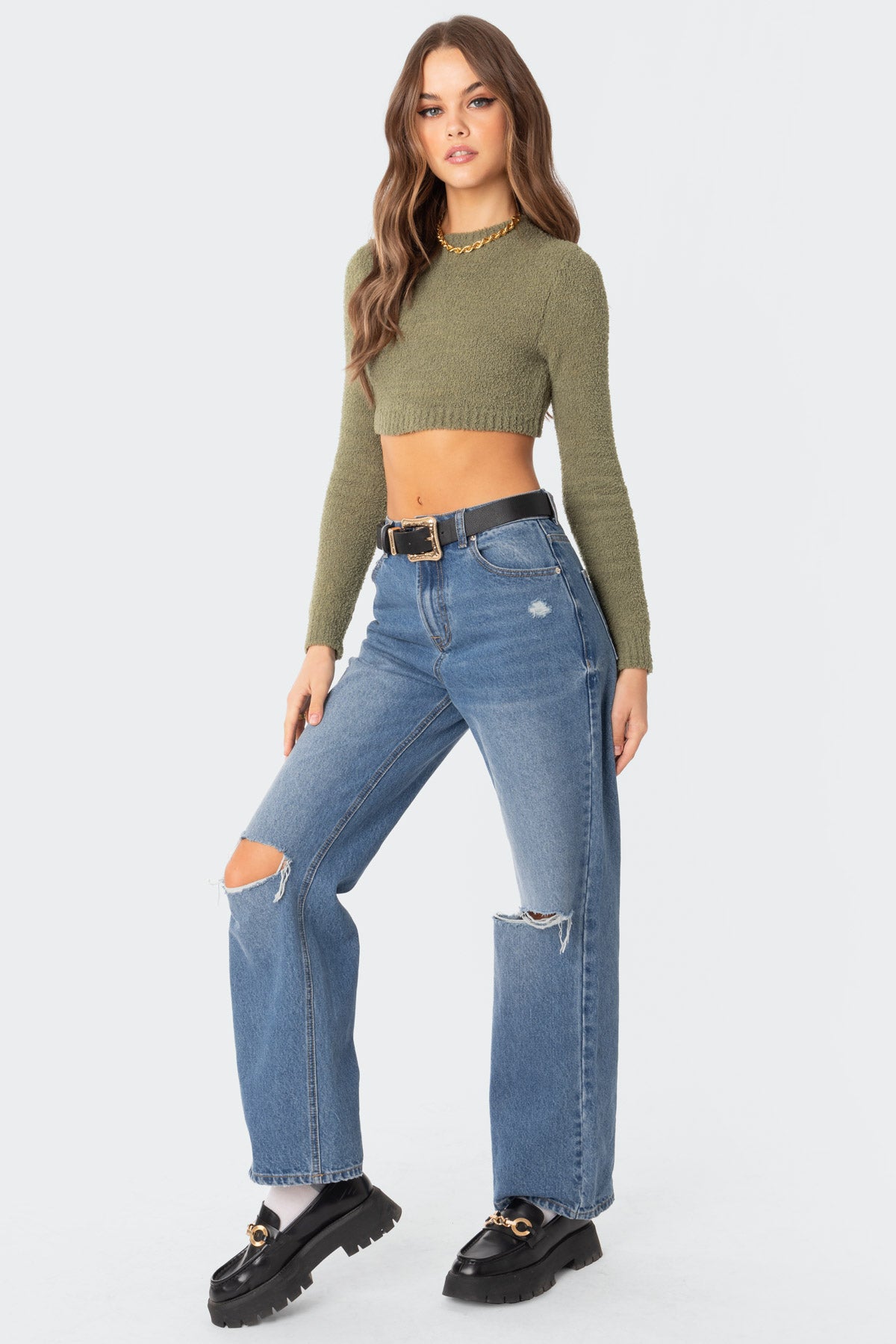 Blaire Super Soft Cropped Sweater