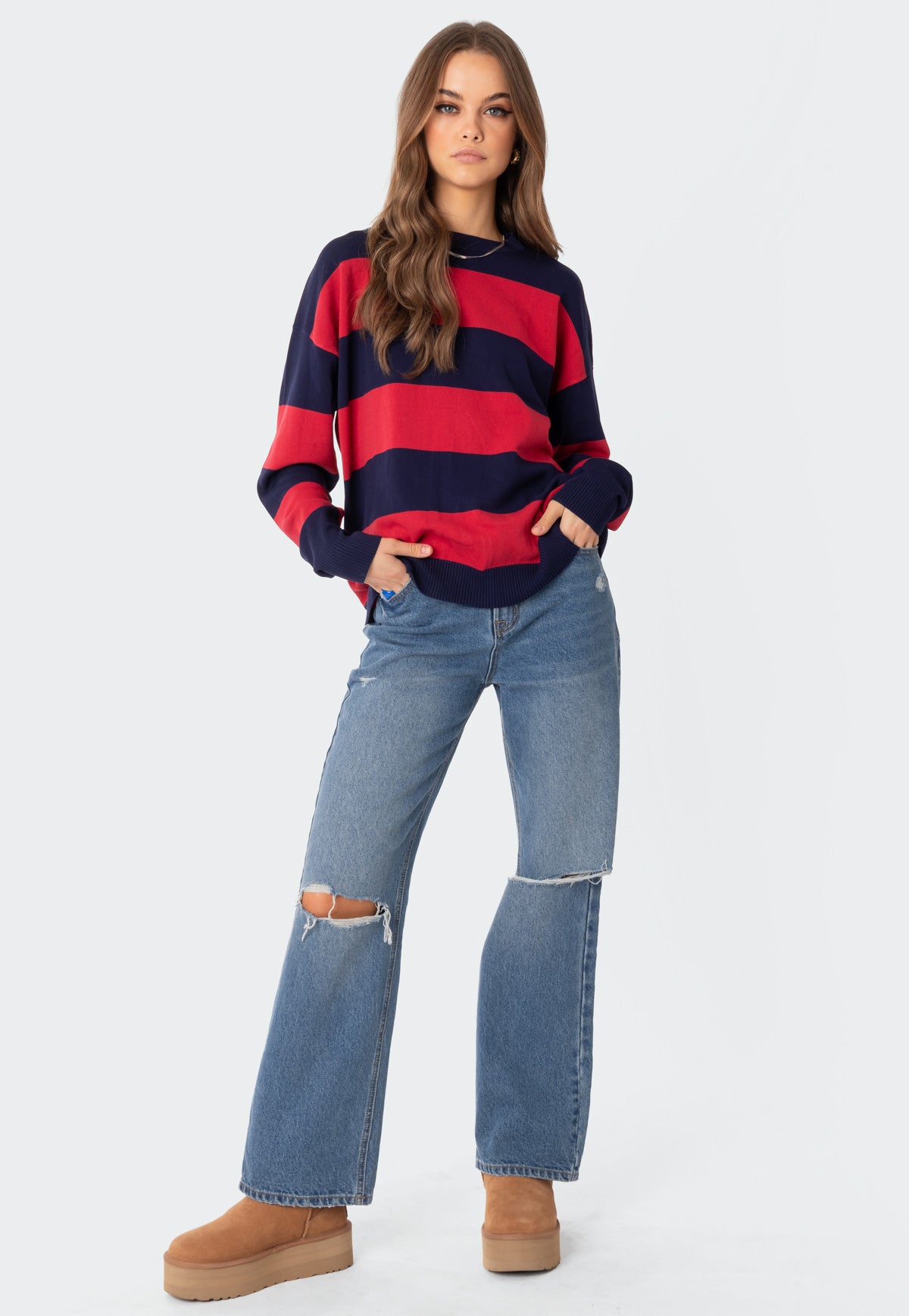 Logan Light Knit Oversized Sweater