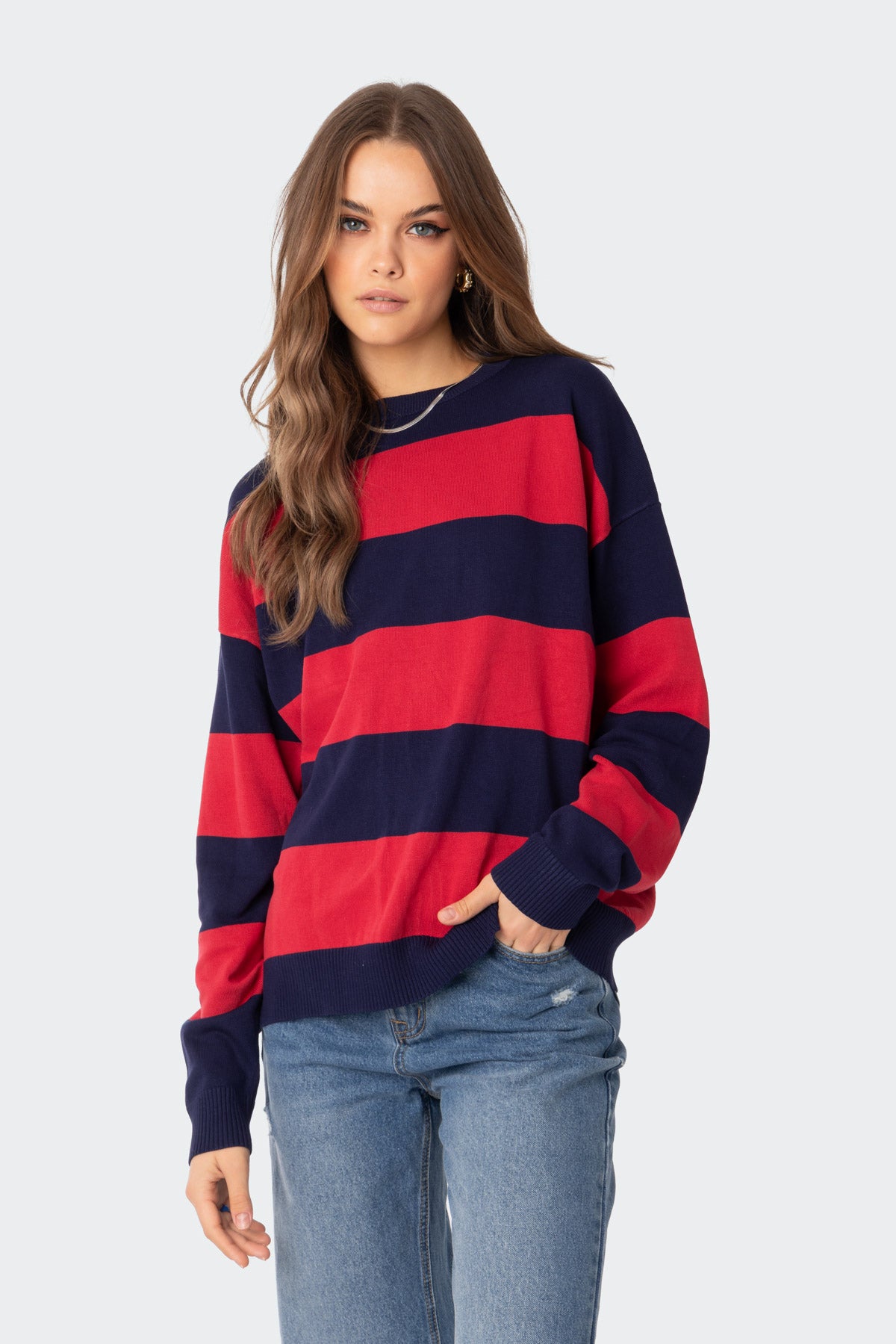 Logan Light Knit Oversized Sweater