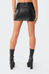 Maya Faux Leather Mini Skirt