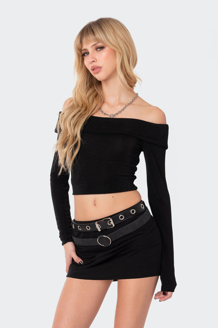 Athena Fold Over Top – edikted