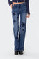 Twinkle Low Rise Flared Jeans