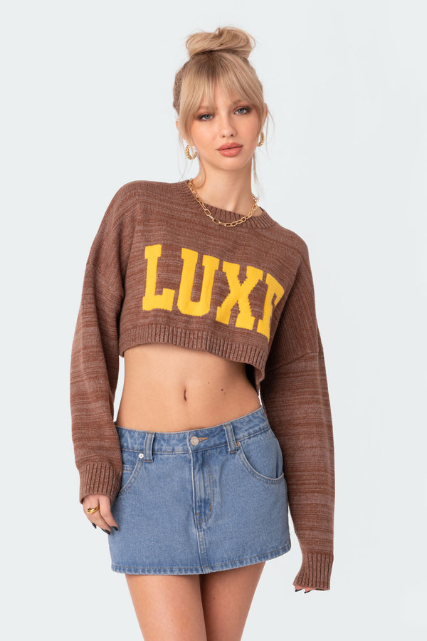 Luxe Cropped Sweater