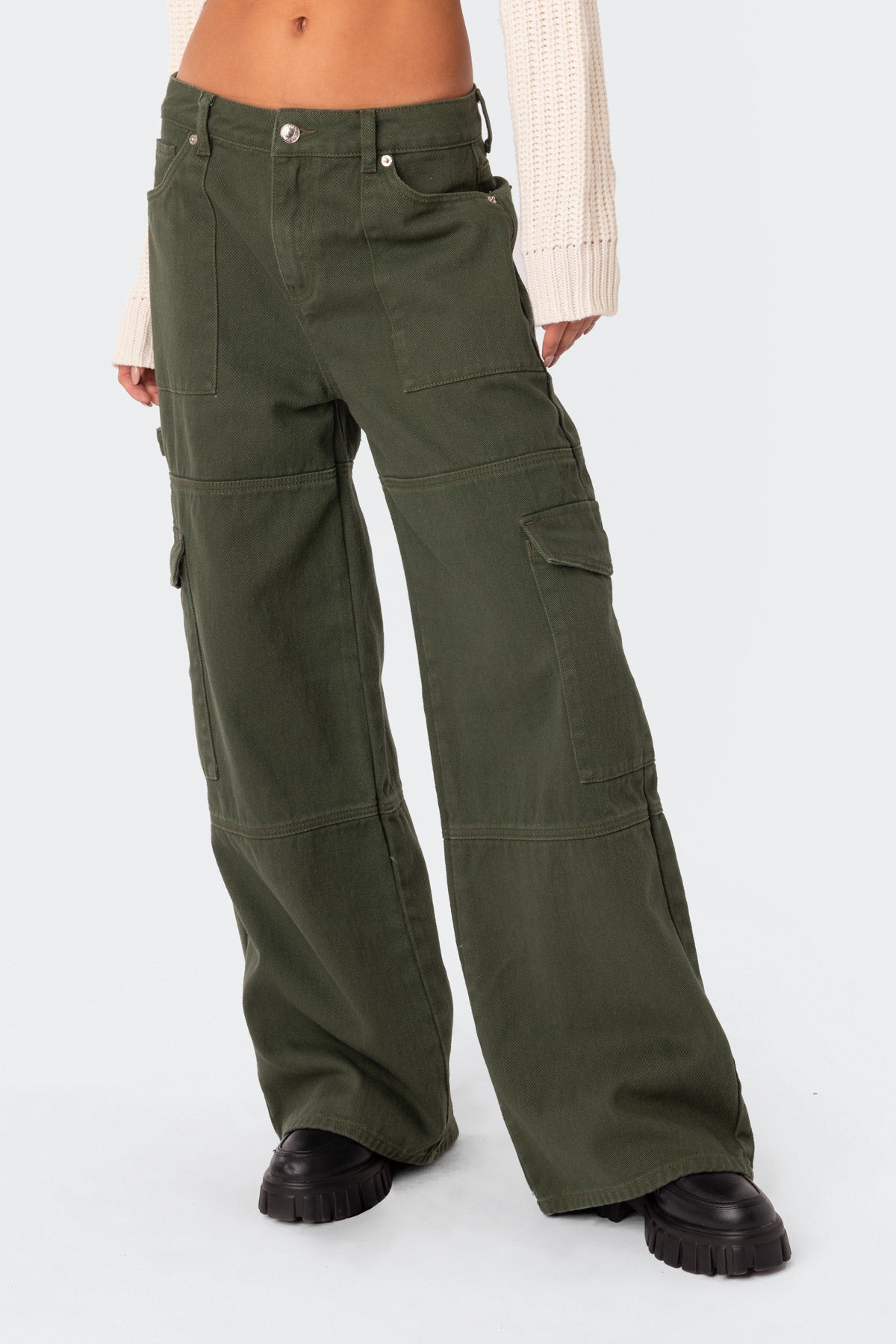 Ember Denim Cargo Pants