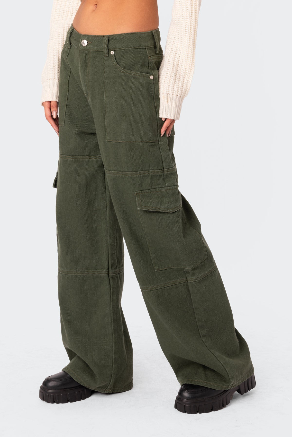 Ember Denim Cargo Pants