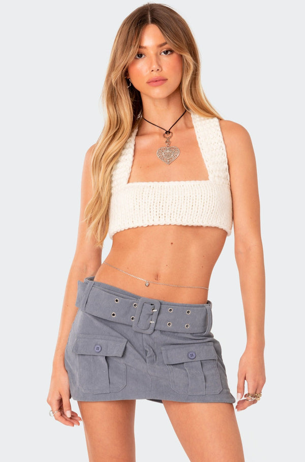 Handmade Chunky Knit Bralette