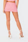 Pepita Low Rise Mini Skirt