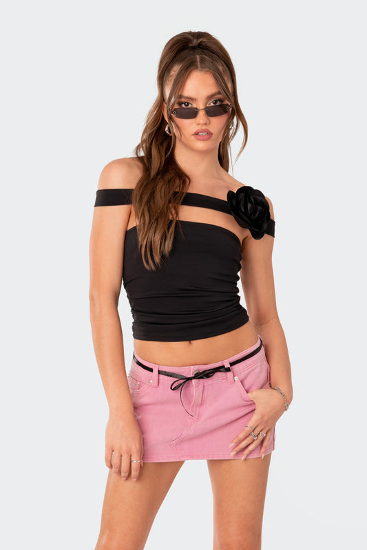 Everly Off Shoulder Two Piece Tube Top
