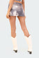 Rave Queen Low-Rise Mini Skirt