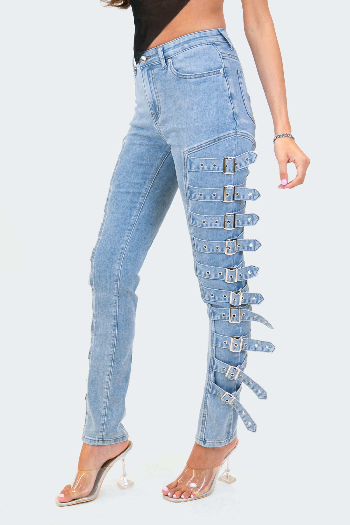 Buckle Up Stretch Jeans