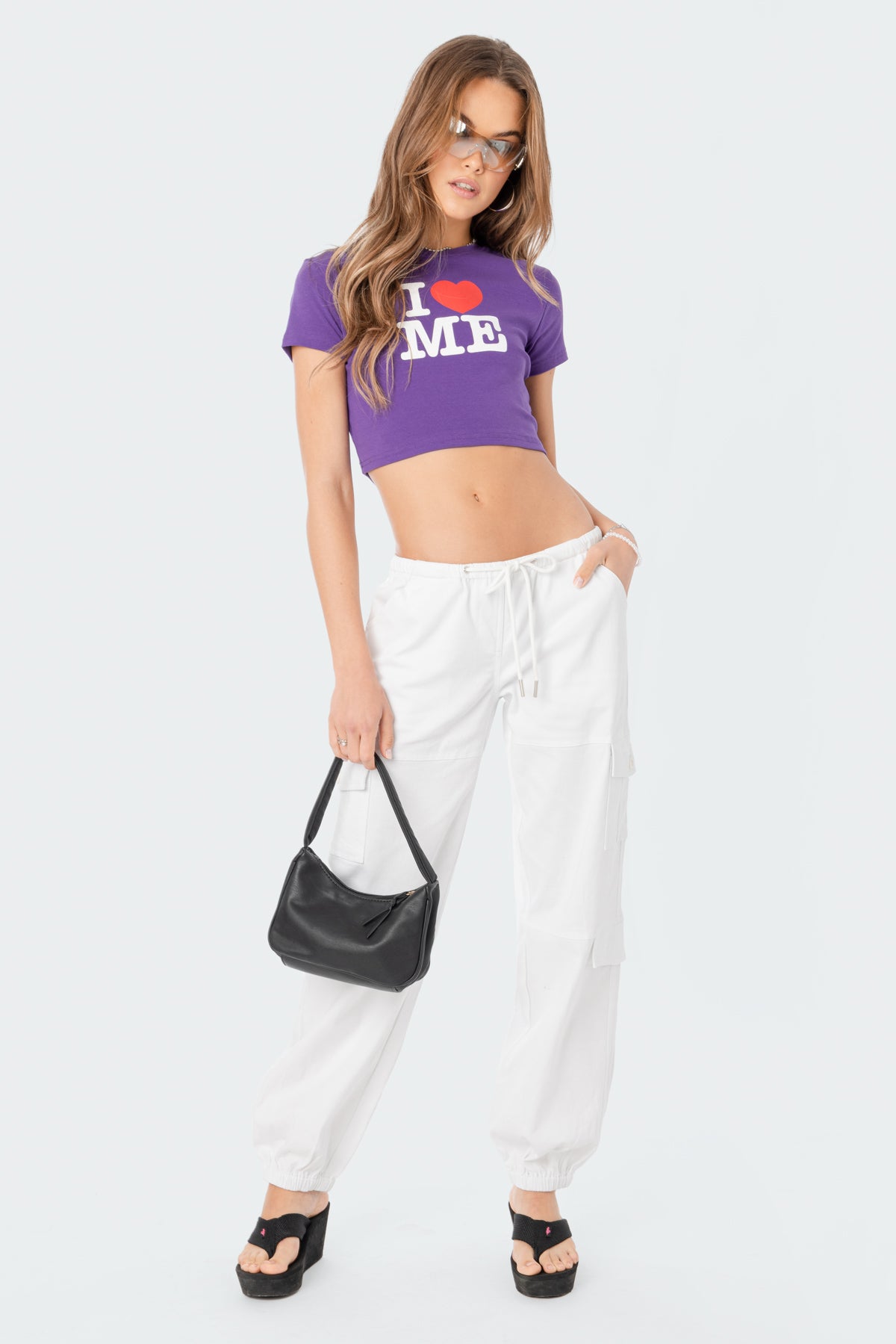 I Love Me Cropped T-Shirt