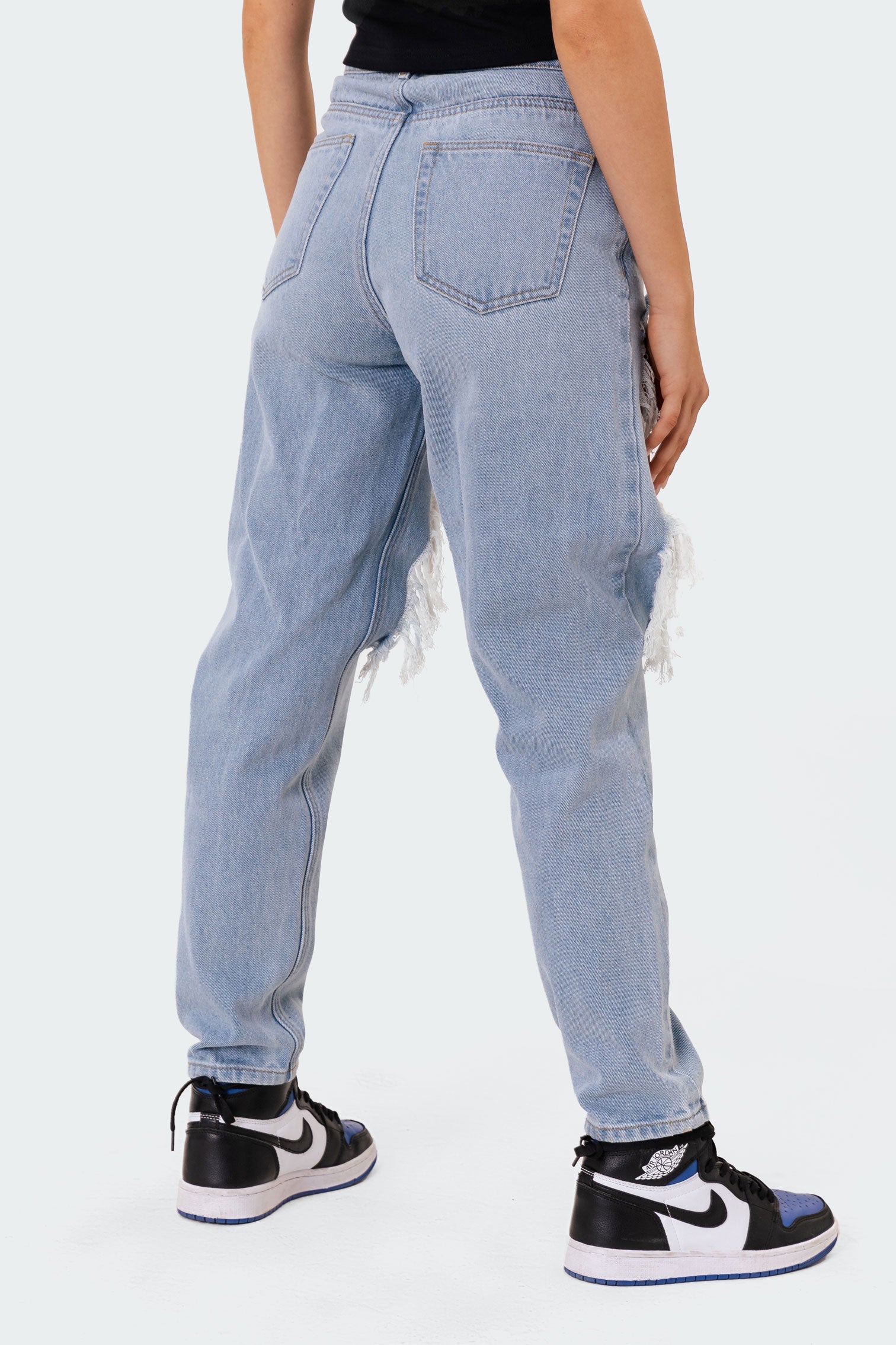 Distressed Doll Jeans