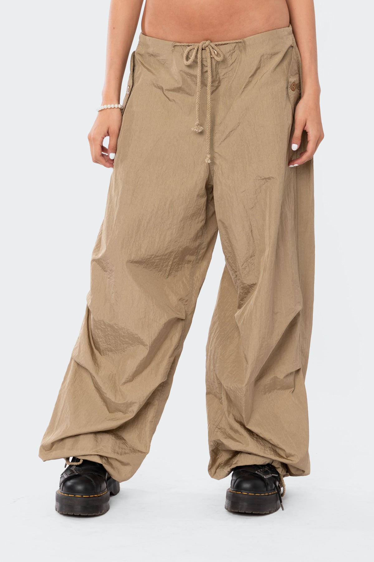 Rian Nylon Cargo Pants