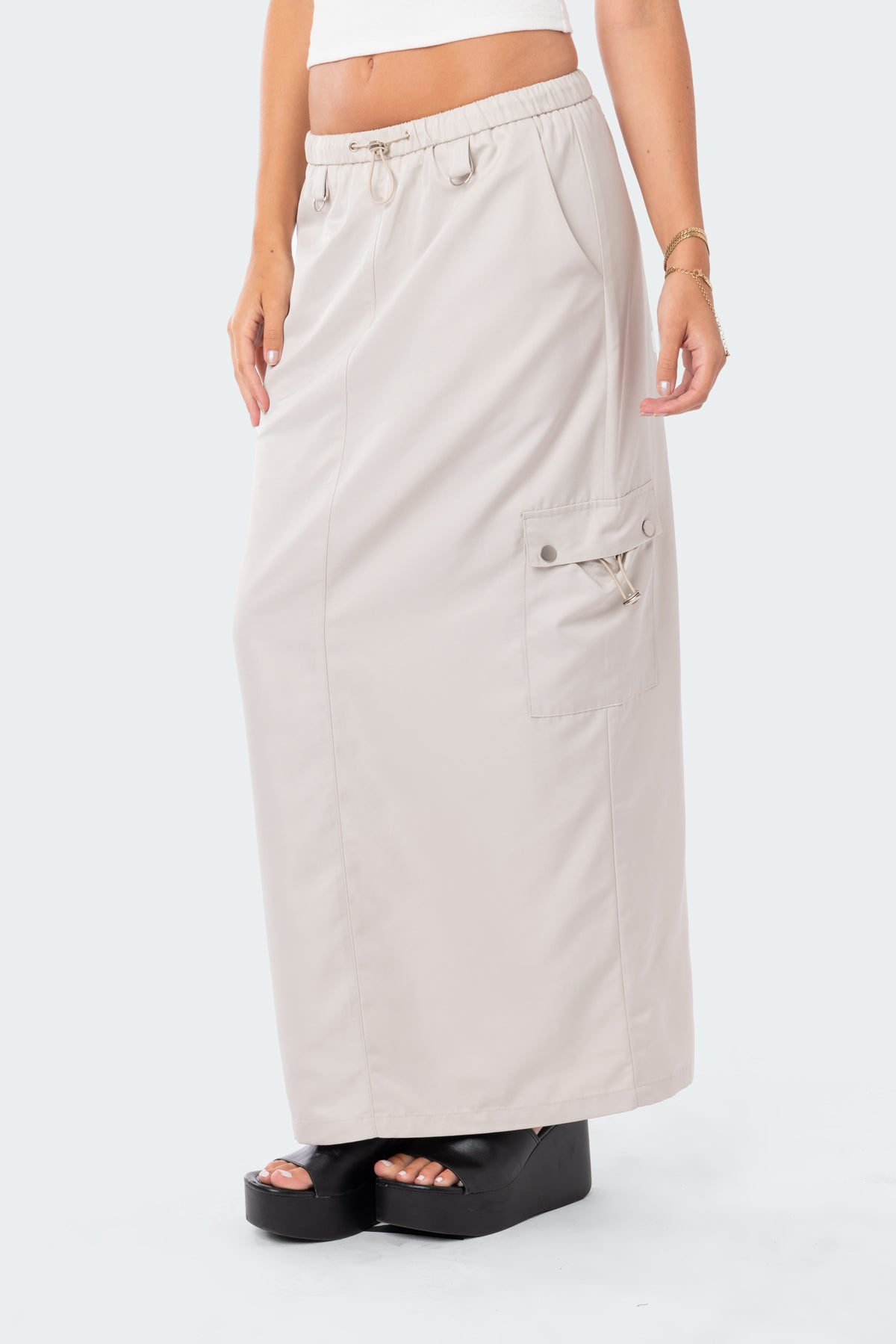 Demi Cargo Maxi Skirt