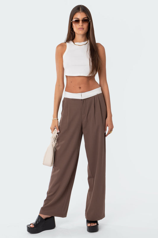 Leo Low-Rise Trousers