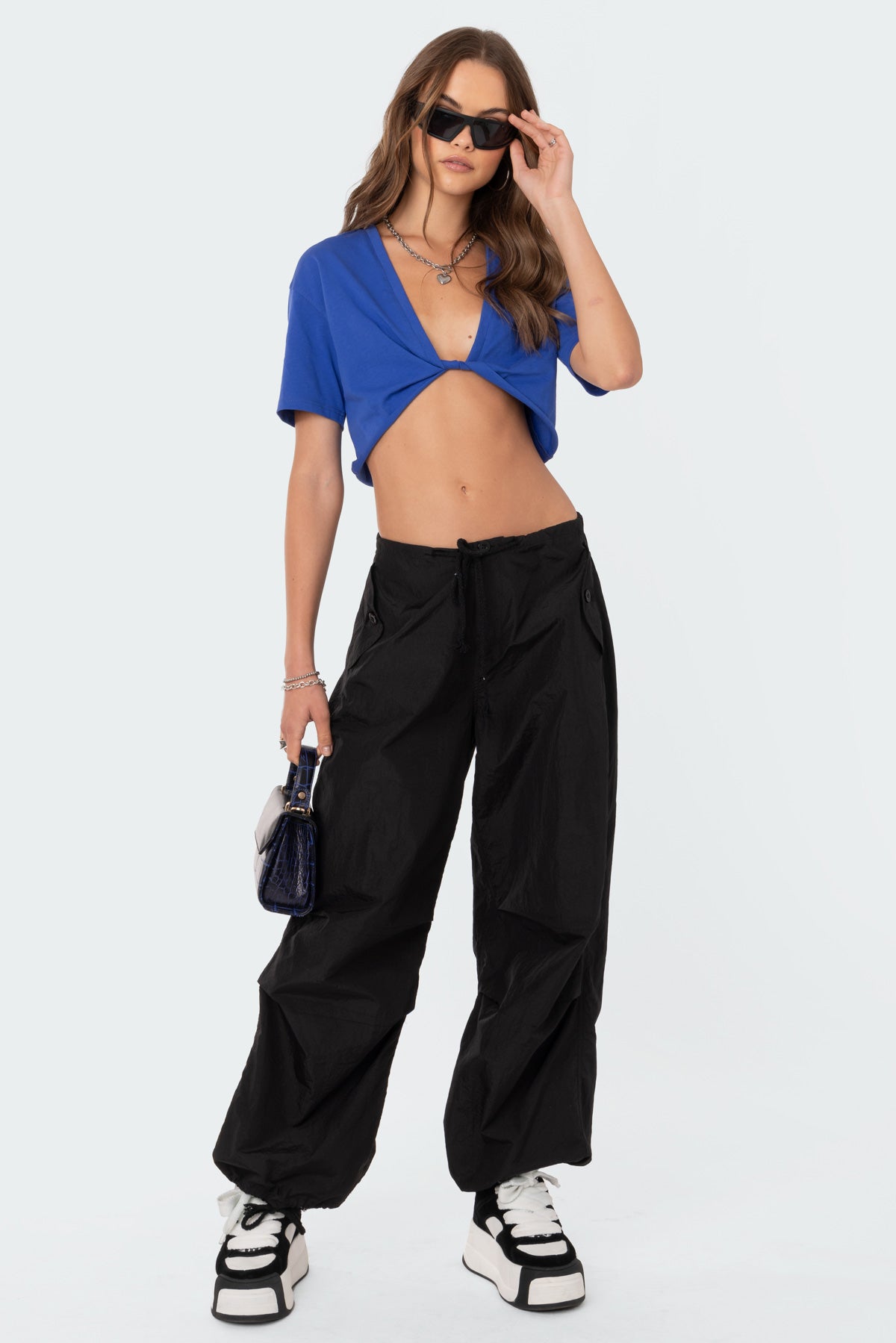 Lucy Twist Cropped T-Shirt