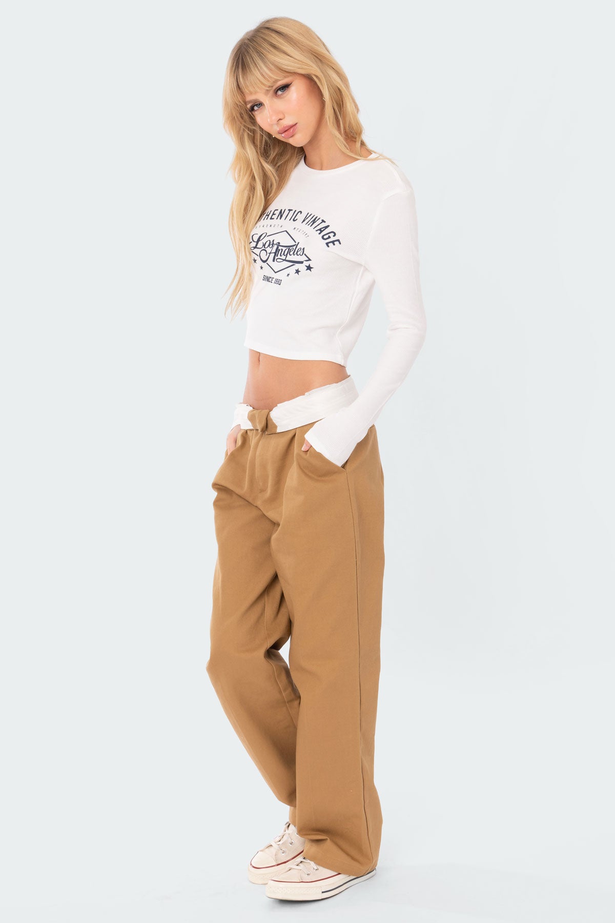 Athleisure Waffle Top
