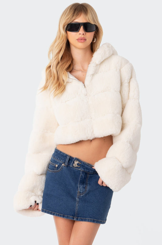 Snow Bunny Faux Fur Jacket