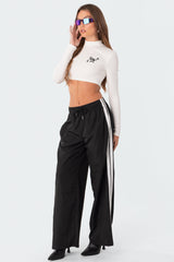 Fauna Nylon Track Pants