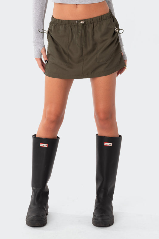 Delta Cargo Mini Skirt