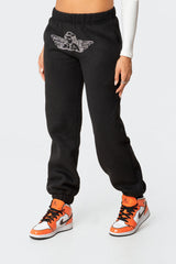 Angie Rhinestone Sweatpants