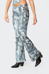 Casper Laced Flared Pants