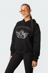 Angie Rhinstone Hoodie