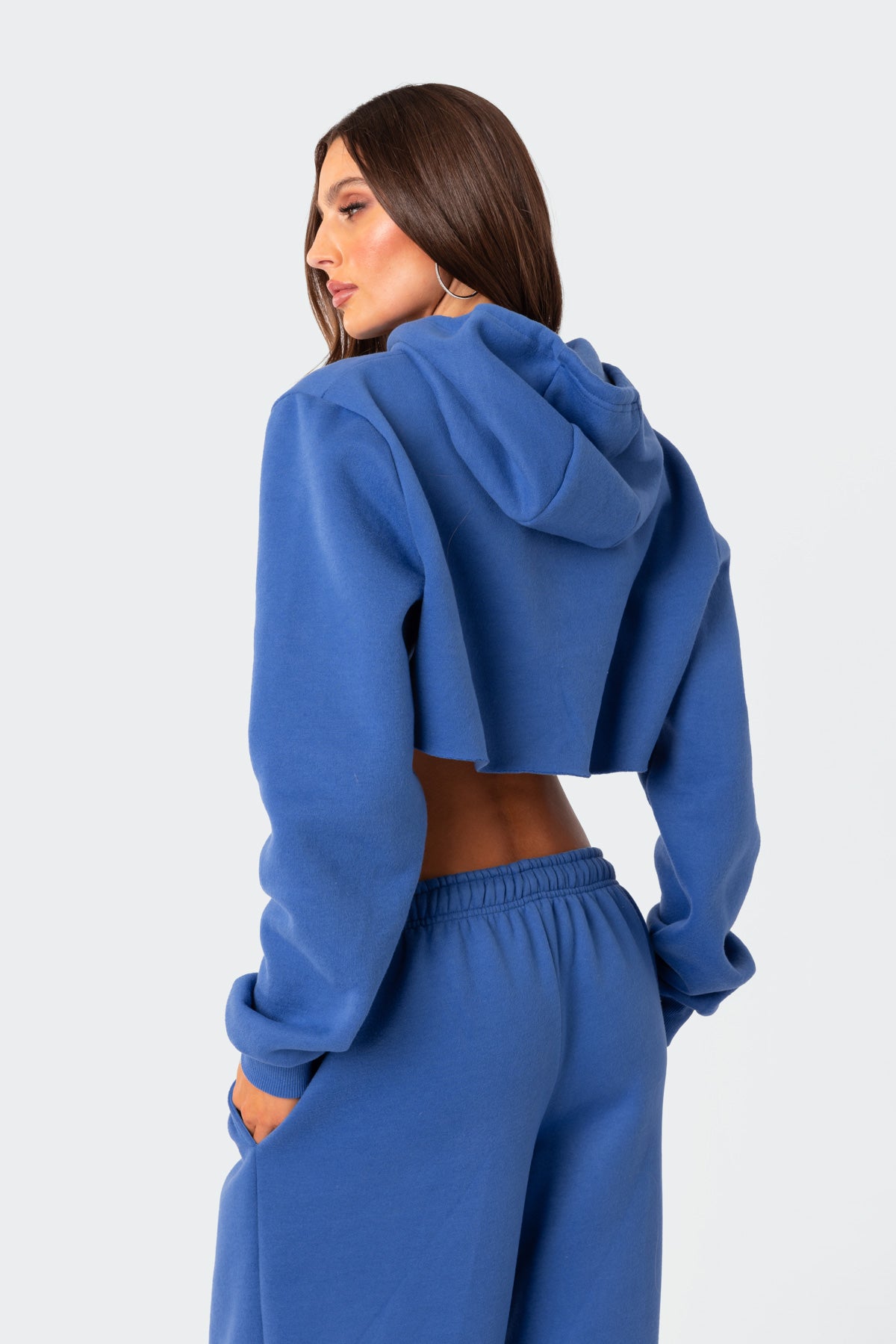 Brenna Cropped Hoodie