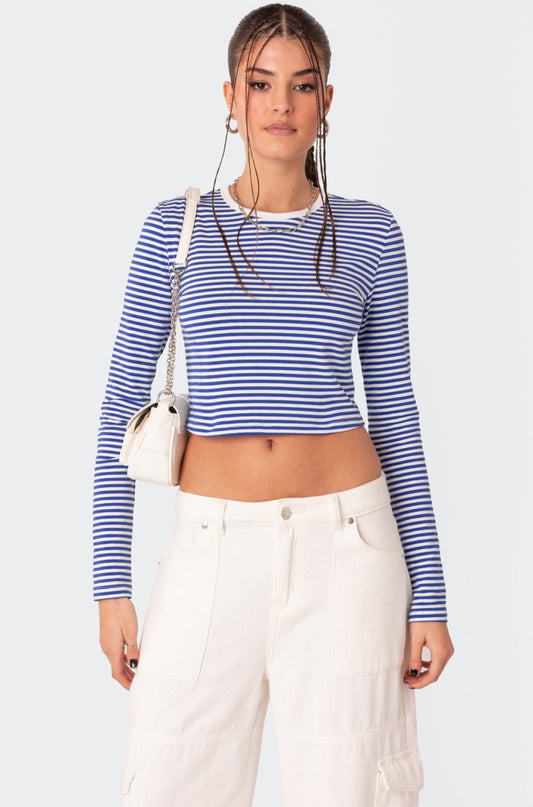 Montie Striped Long Sleeve T-Shirt