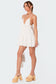 Babydoll Linen Mini Dress