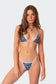 Paisley Triangle Bikini Top