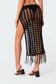 Brielle Crochet Slit Maxi Skirt