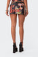 City Girl Low Rise Printed Mini Skirt