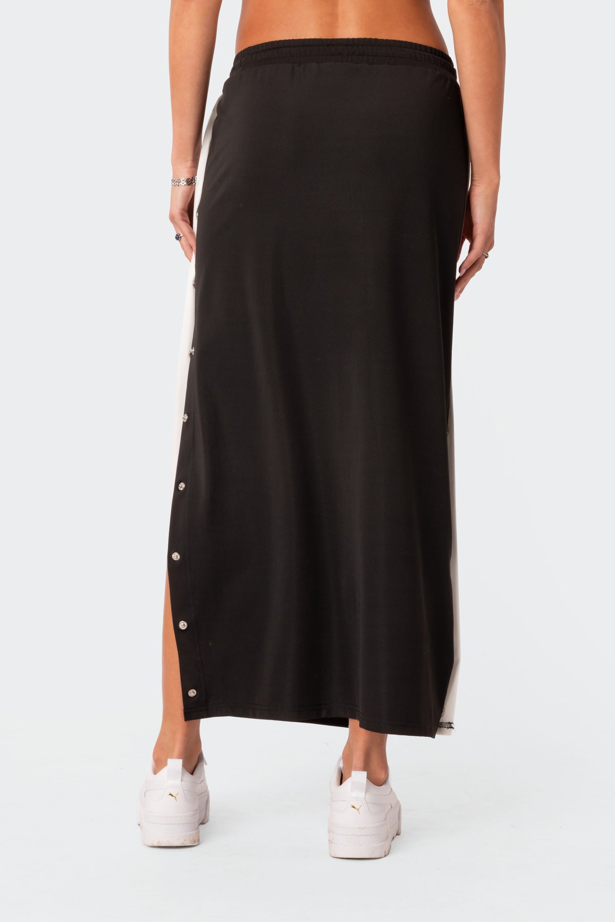 Athletic Low Rise Maxi Skirt