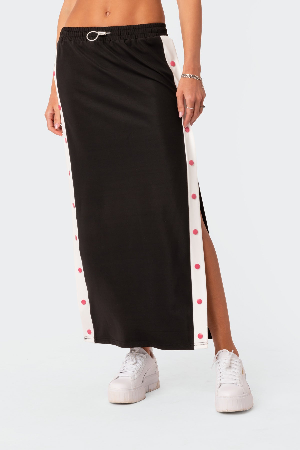 Athletic Low Rise Maxi Skirt