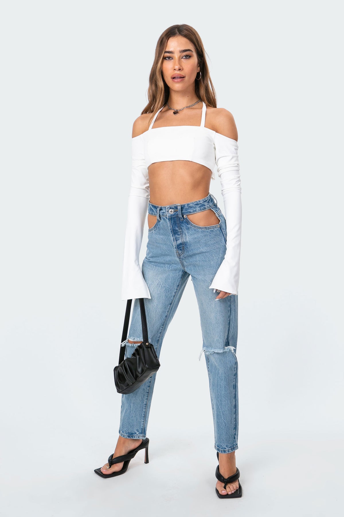 ALIYAH OFF SHOULDER CROP TOP (6066822643879)