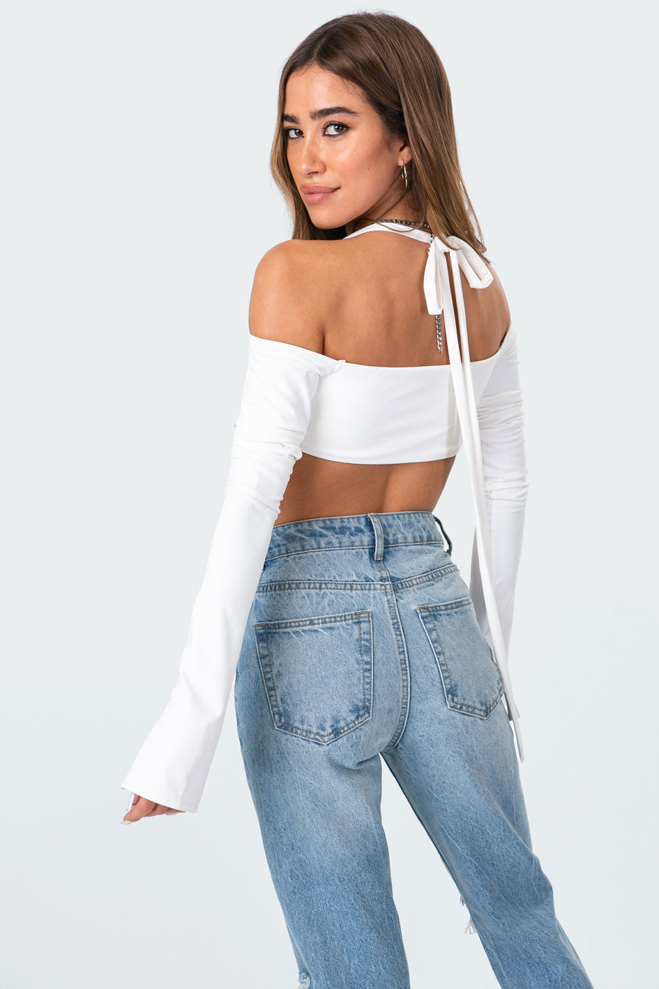 ALIYAH OFF SHOULDER CROP TOP (6066822643879)